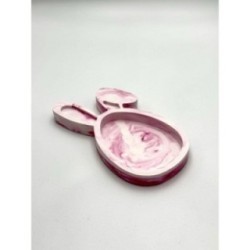 Hasen Schale - Rosa